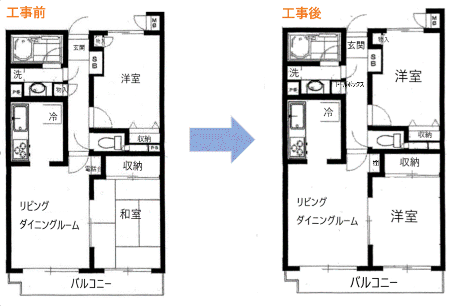 cd46d925ecff4b592c1f57e98dd96c7b - クロスで差をつける！マンション内装リフォーム工事